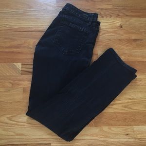 Paige Skyline Straight dark denim jeans